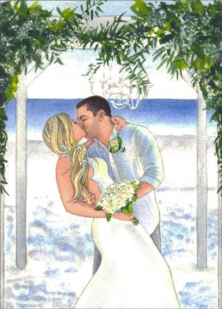 Wedding painting