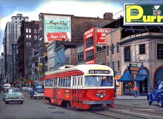 Trolley Bus Pennsylvania