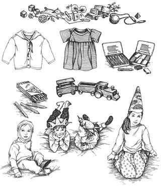 Children's catalog illustrations